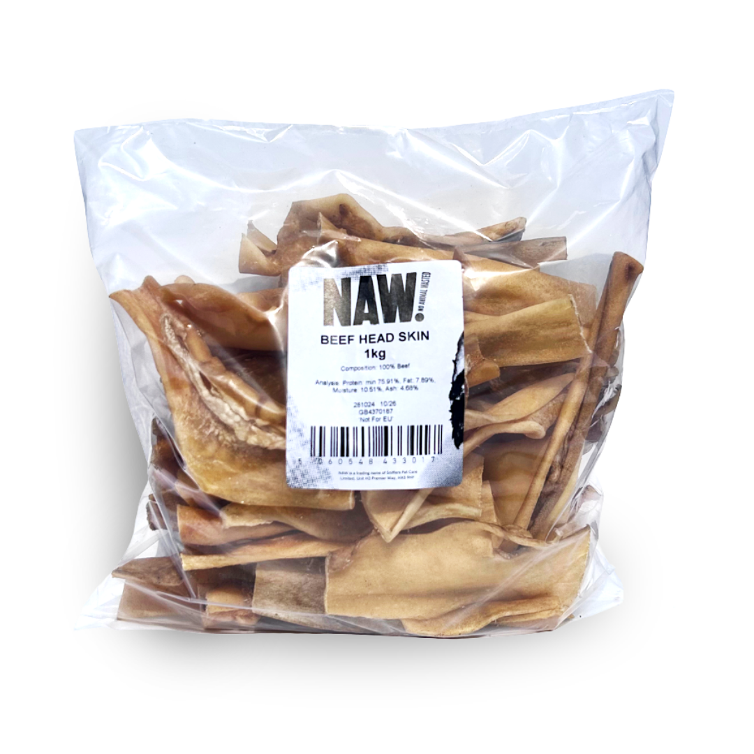 NAW Beef Head Skin (1kg)
