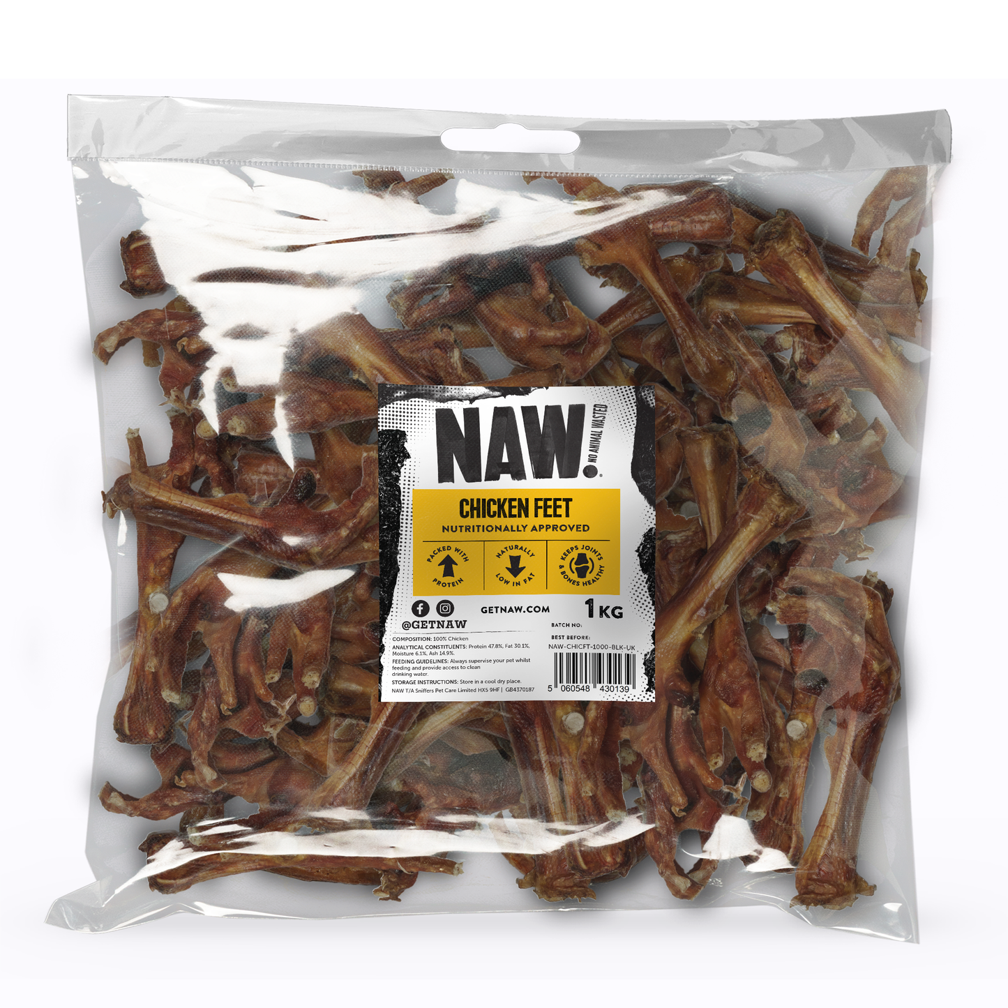 NAW Chicken Feet (1kg)
