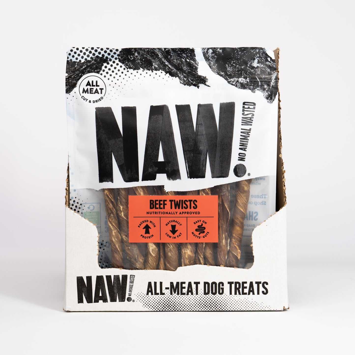 NAW Beef Bladder Twists (110g) SRP CASE of 5