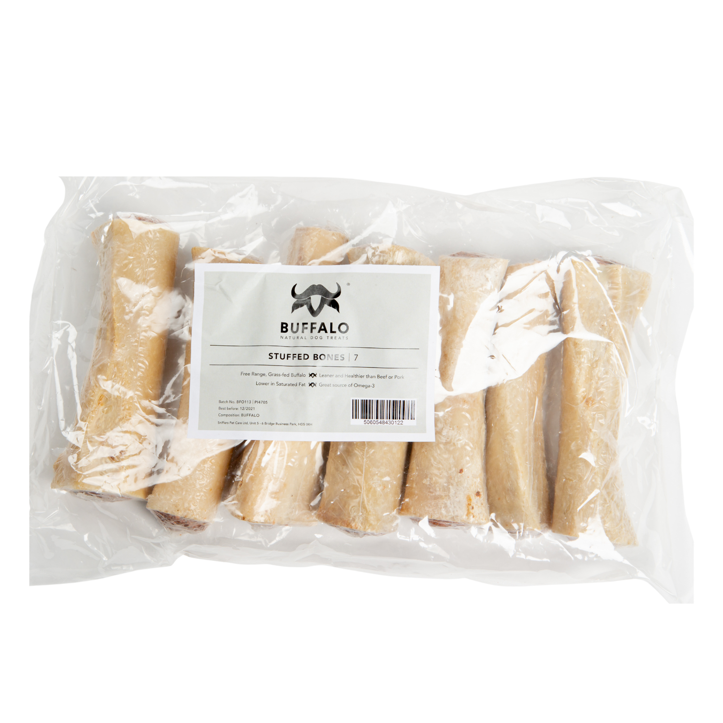 Buffalo Stuffed Bones (7PK)