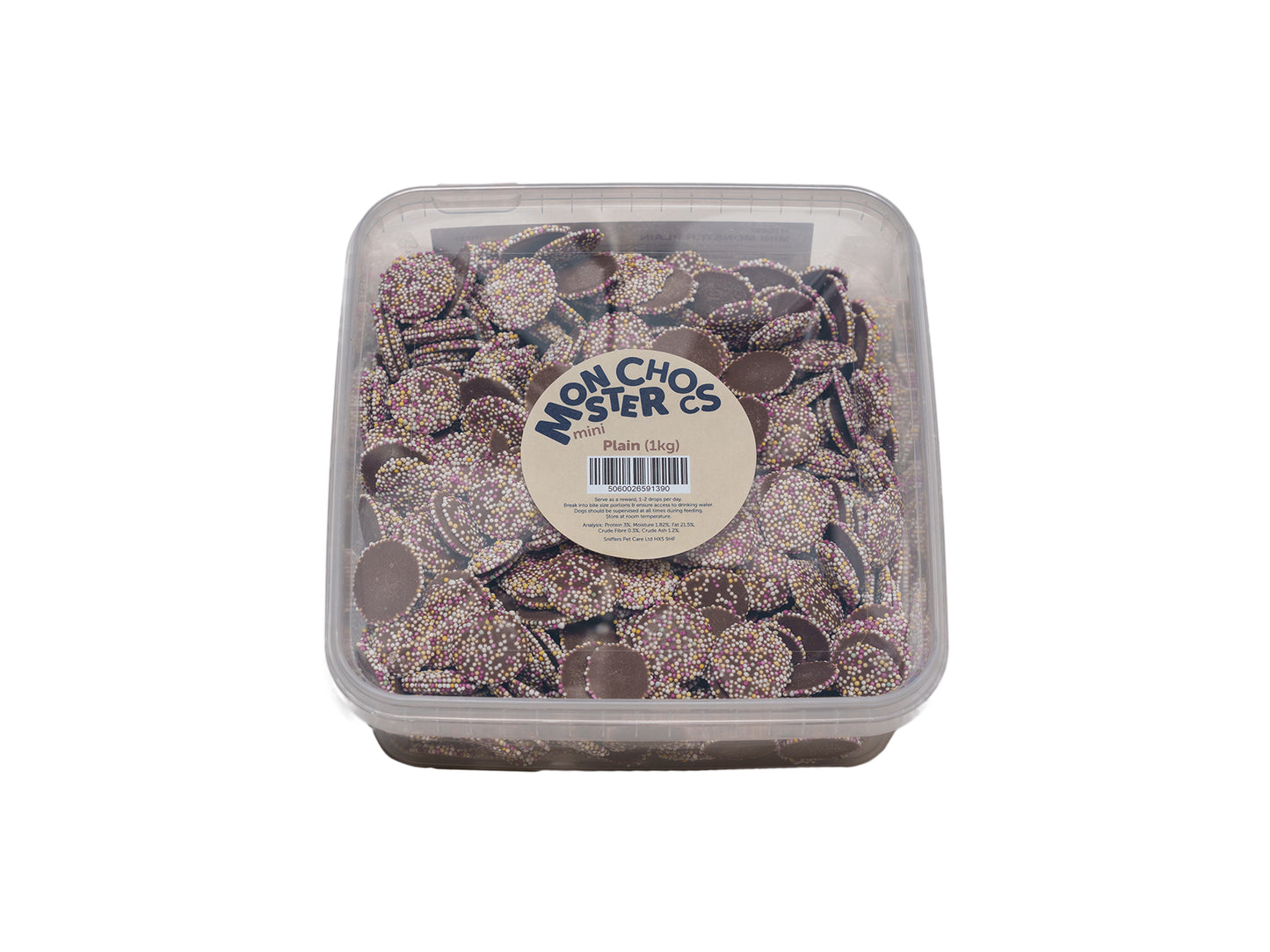 Mini Monster Chocs Plain 1kg