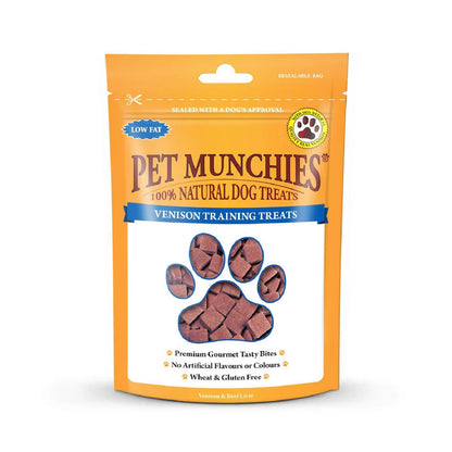 Pet Munchies Venison Training Dog Treats (8x50g)