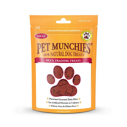 Pet Munchies Duck Training Dog Treats (8x50g)