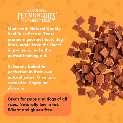 Pet Munchies Duck Training Dog Treats (8x50g)
