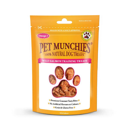 Pet Munchies Wild Salmon Training Dog Treats (8x50g)