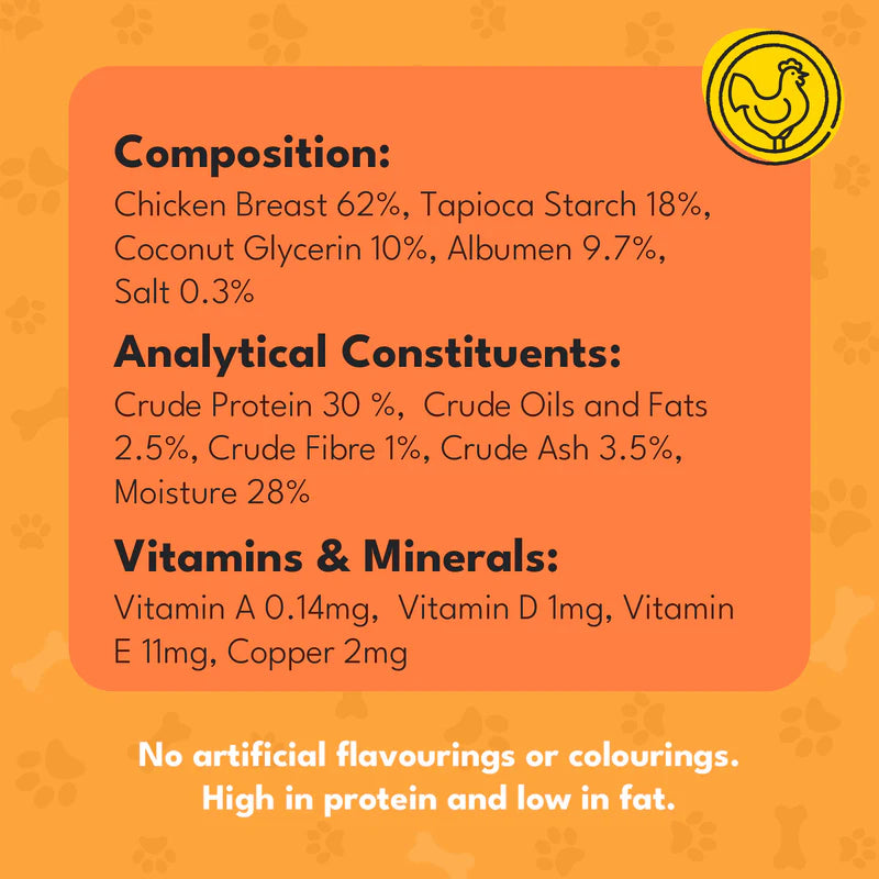 Pet Munchies Chicken Training Dog Treats (8x50g)