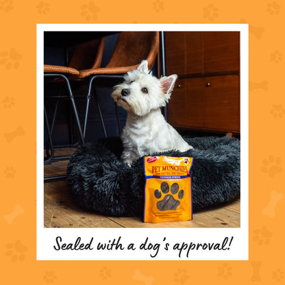 Pet Munchies Venison Strips Dog Treats (8x75g)