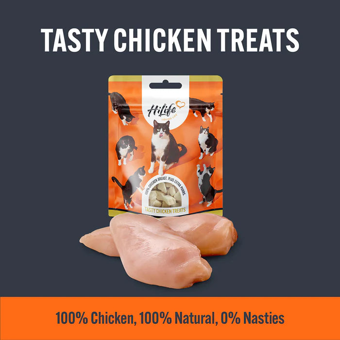 HiLife Adult Cat Chicken Breast Treats (30g)