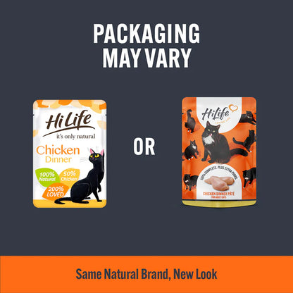 HiLife Adult Cat Chicken Dinner Pate (18x70g)