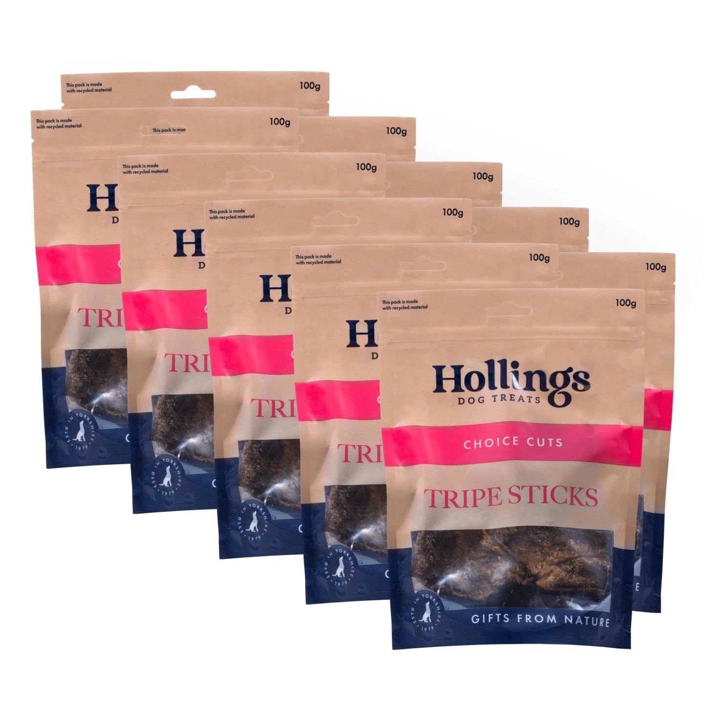Hollings Tripe Sticks (10x100g)