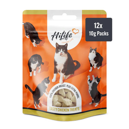HiLife Adult Cat Chicken Breast Treats (10g)