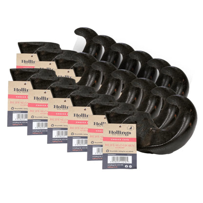 Hollings Standard Buffalo Horns (12pk)