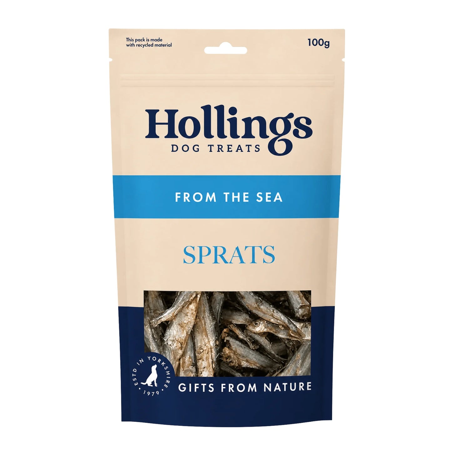 Hollings Sprats (6x100g)