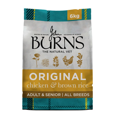 Burns Original Chicken & Brown Rice Dry Dog Food (6kg)