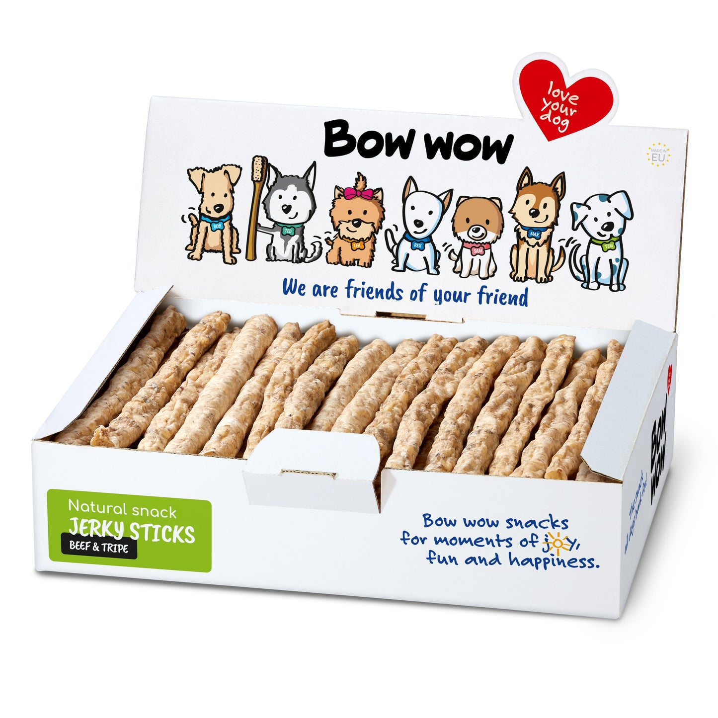 Bow Wow Natural Sticks Tripe