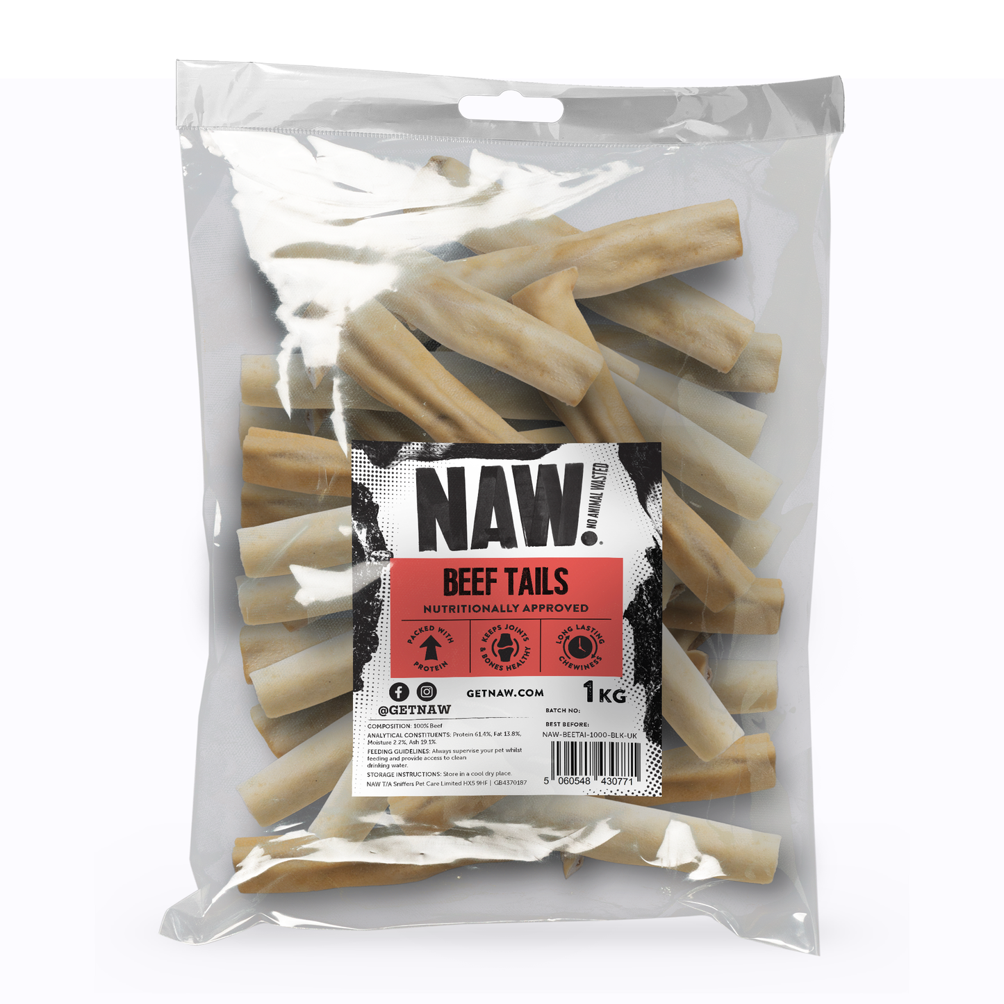 NAW Beef Tails (1kg)
