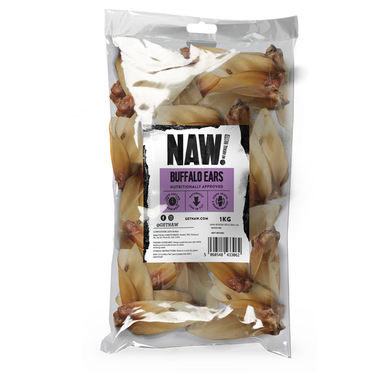 NAW Buffalo Ears Large with meat (50PK)