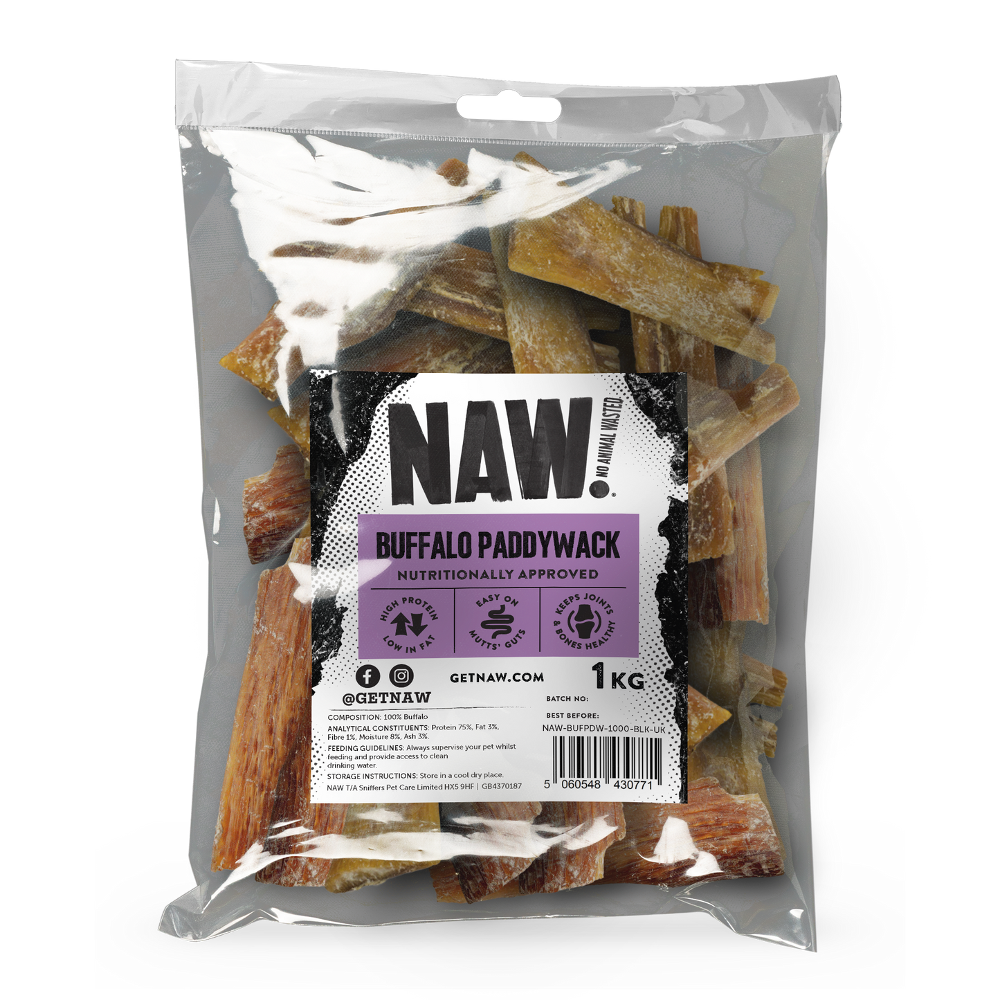 NAW Buffalo Paddywack (1kg)