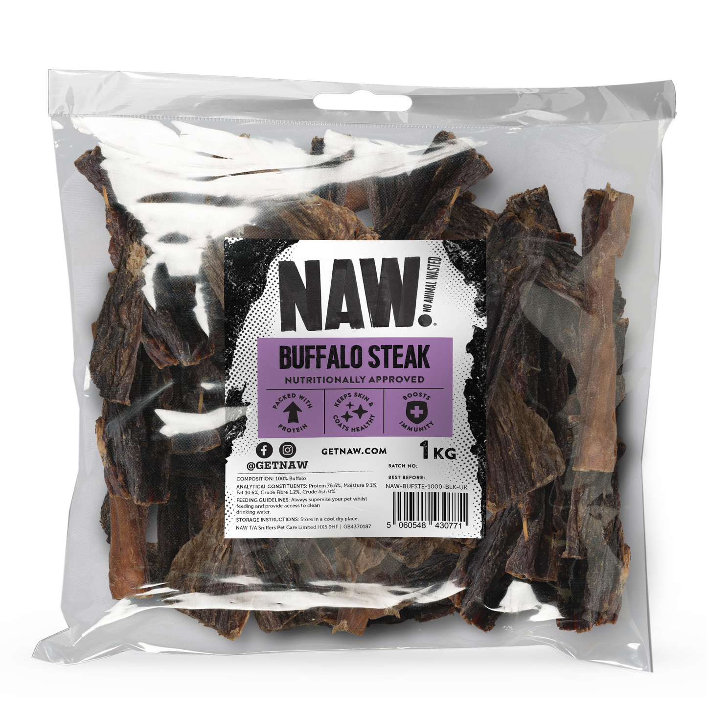 NAW Buffalo Steak (1kg)