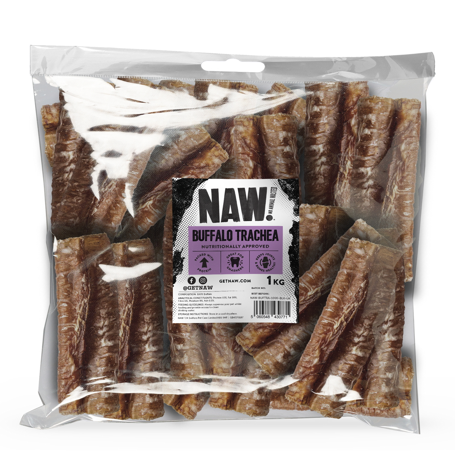 NAW Buffalo Trachea (1kg)