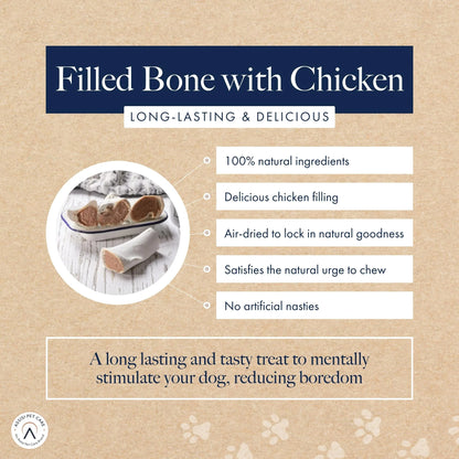 Hollings Beef Filled Bone with Chicken (20pk)