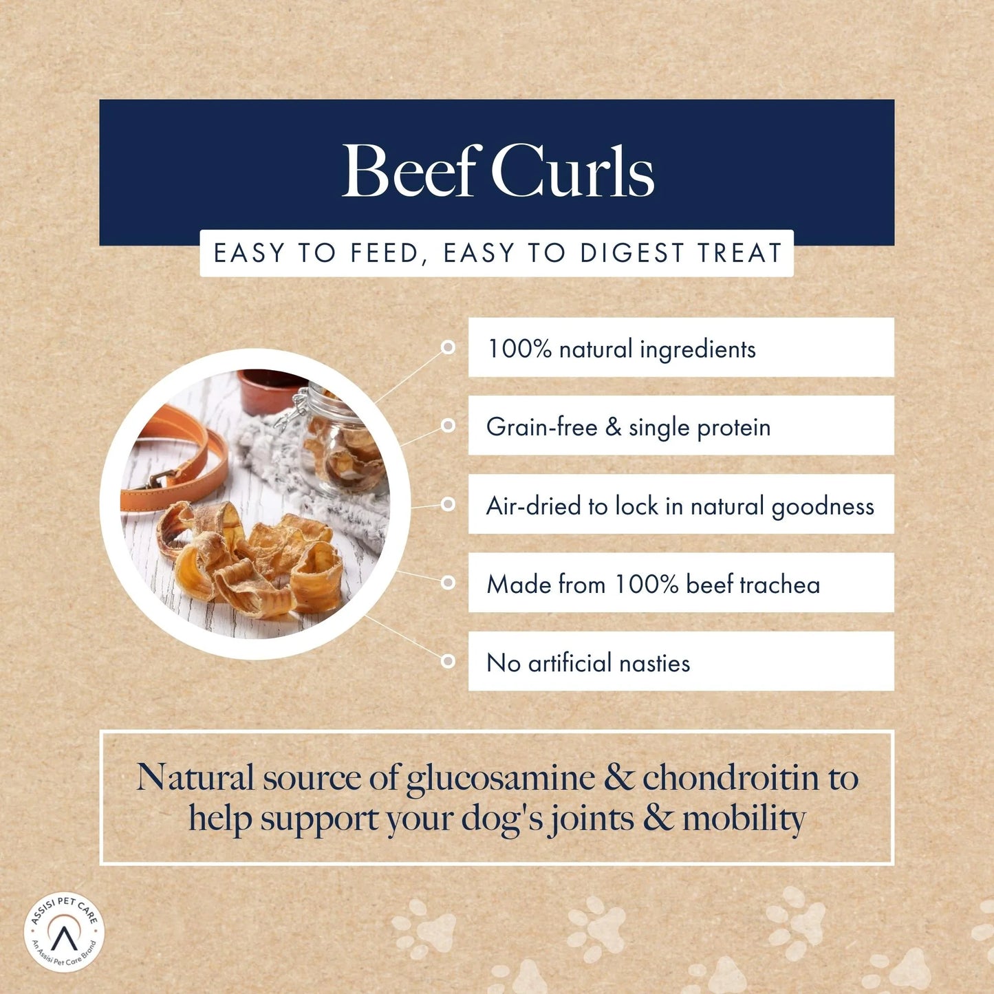 Hollings Beef Curls (8x100g)