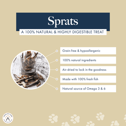Hollings Sprats (6x100g)