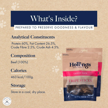 Hollings Tripe Sticks (10x100g)