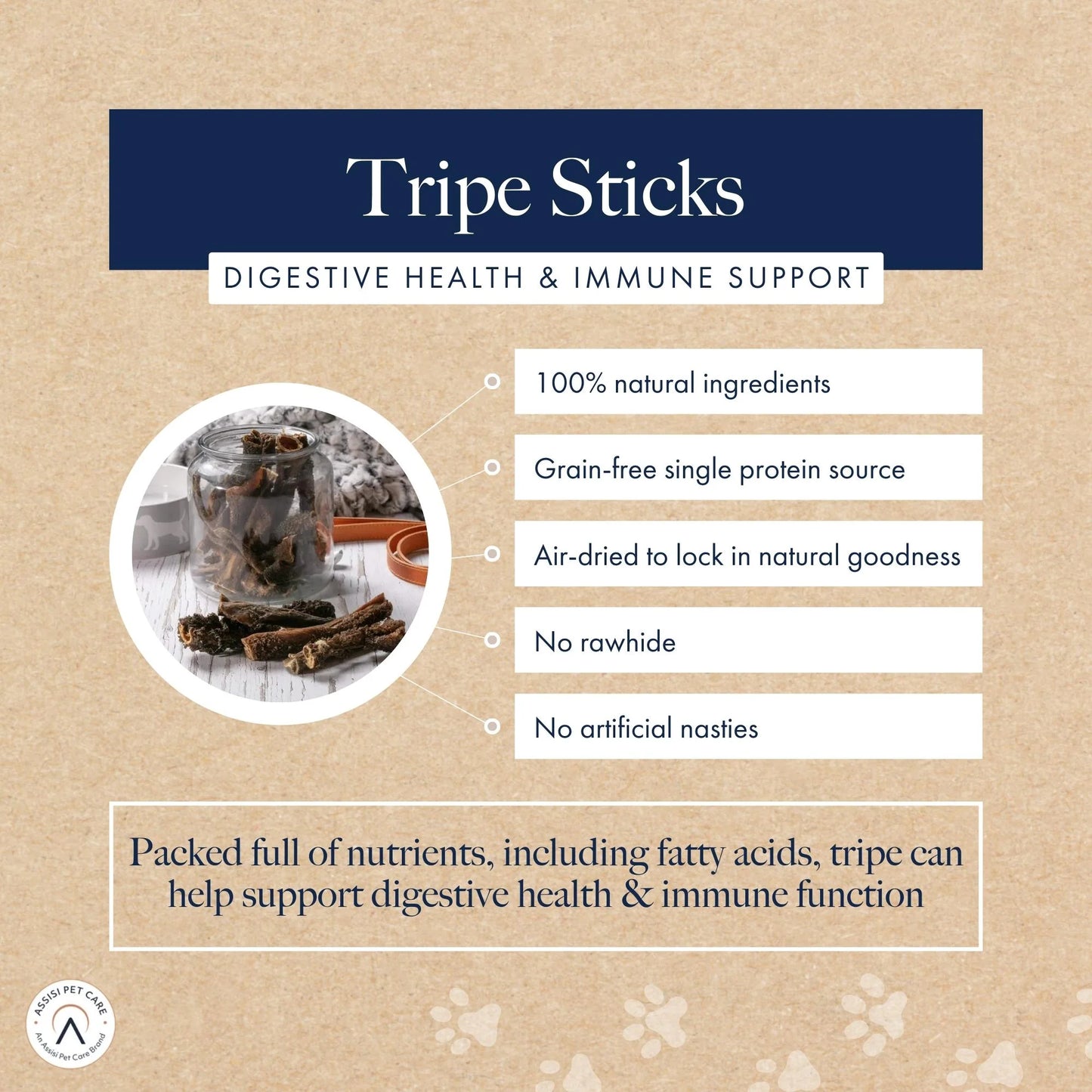 Hollings Tripe Sticks (10x100g)