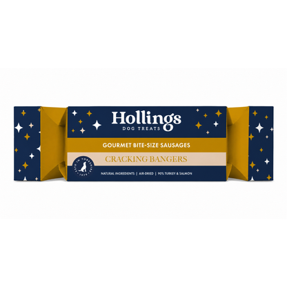 Hollings Christmas Cracker Bangers Turkey & Salmon Sausages (8x70g) - COMING SOON!