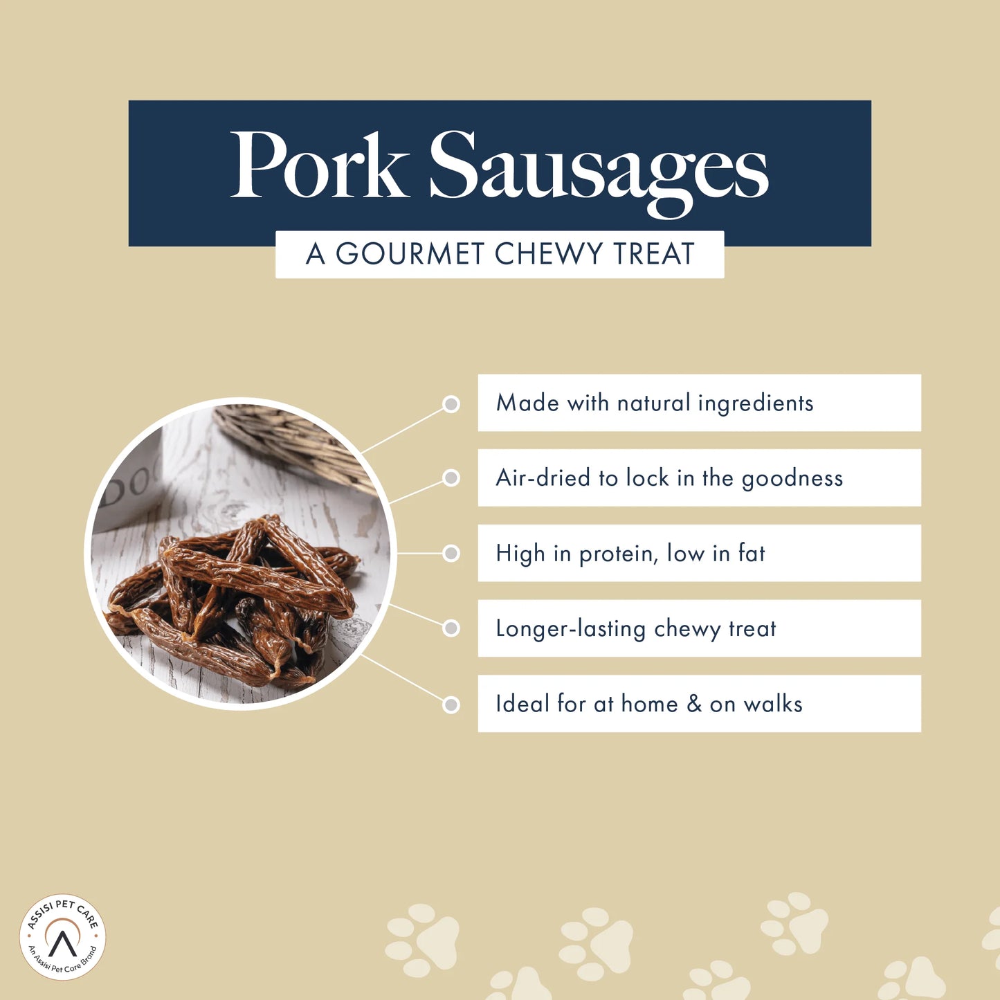 Hollings Dried Pork Sausage (3kg Loose)