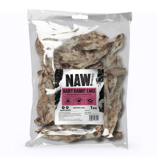 NAW Rabbit Ears with Hair (1kg)