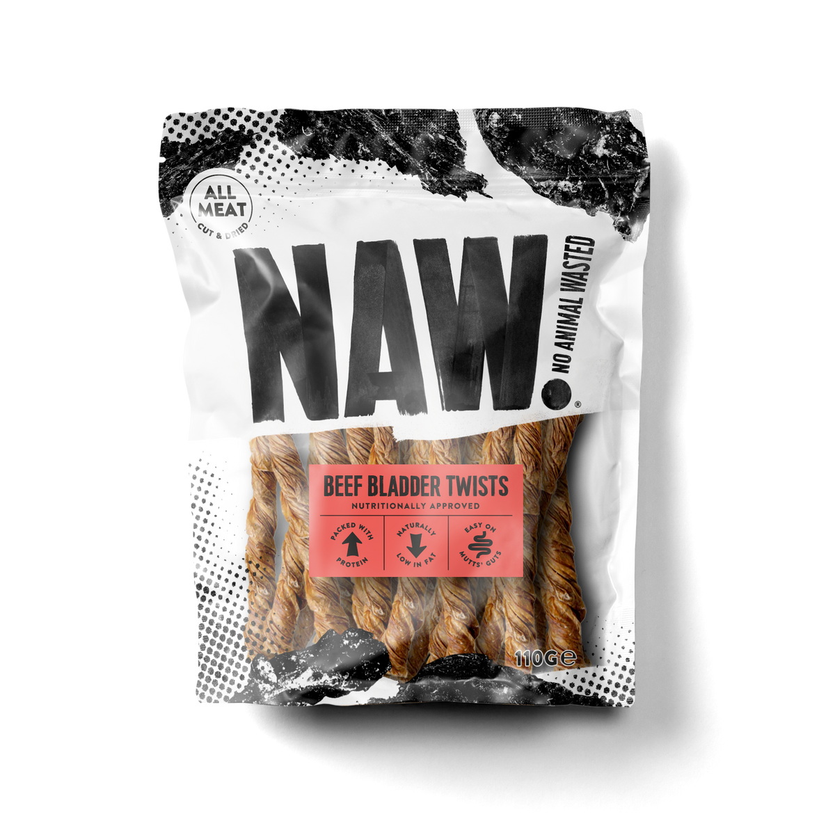 NAW Beef Bladder Twists (110g)