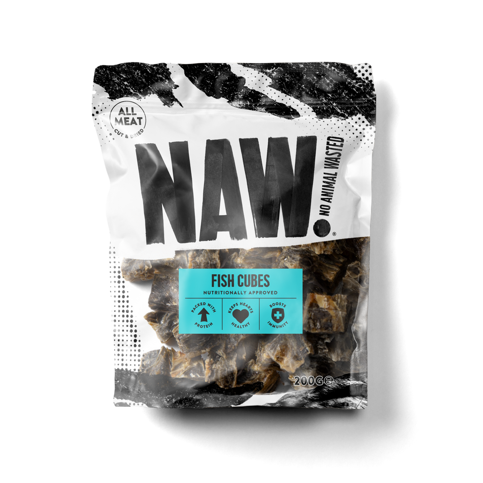 NAW Fish Cubes (150g) – Sniffers Pet Care