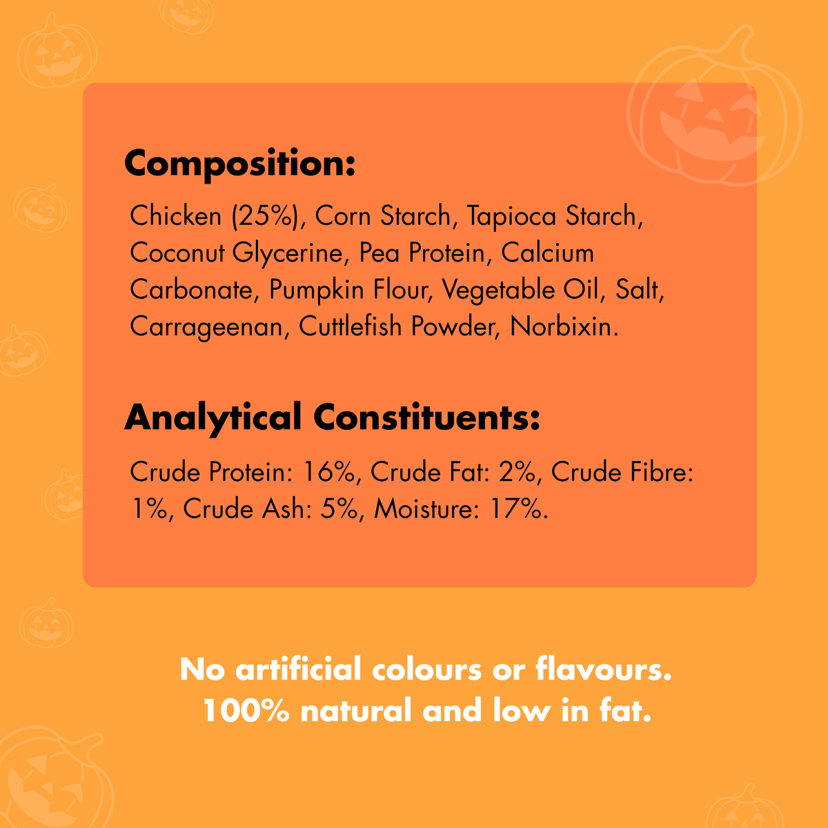 Pet Munchies Halloween Spooky Sticks Chicken & Pumpkin (8x70g) - COMING SOON!