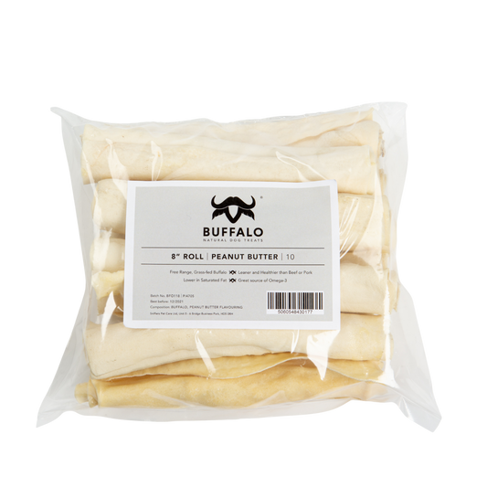 Buffalo 8" Rolls Peanut Butter (10PK)