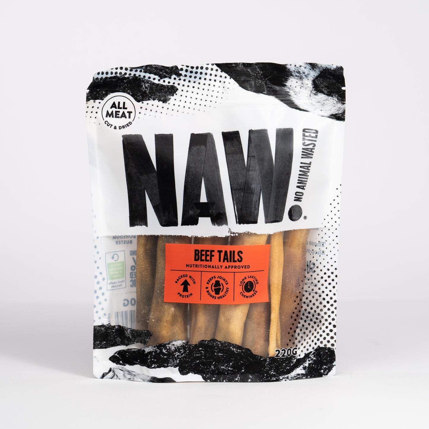 NAW Beef Tails (220g) SRP CASE of 5