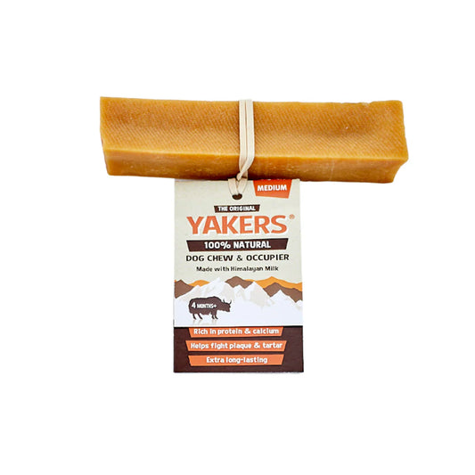 YAKERS Original Dog Chew Medium - Case of 20