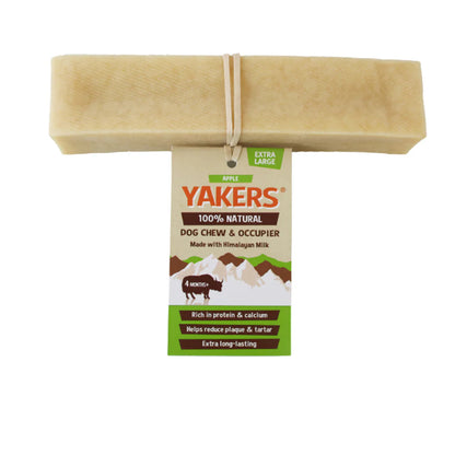 YAKERS Apple Dog Chew XLarge - Case of 10