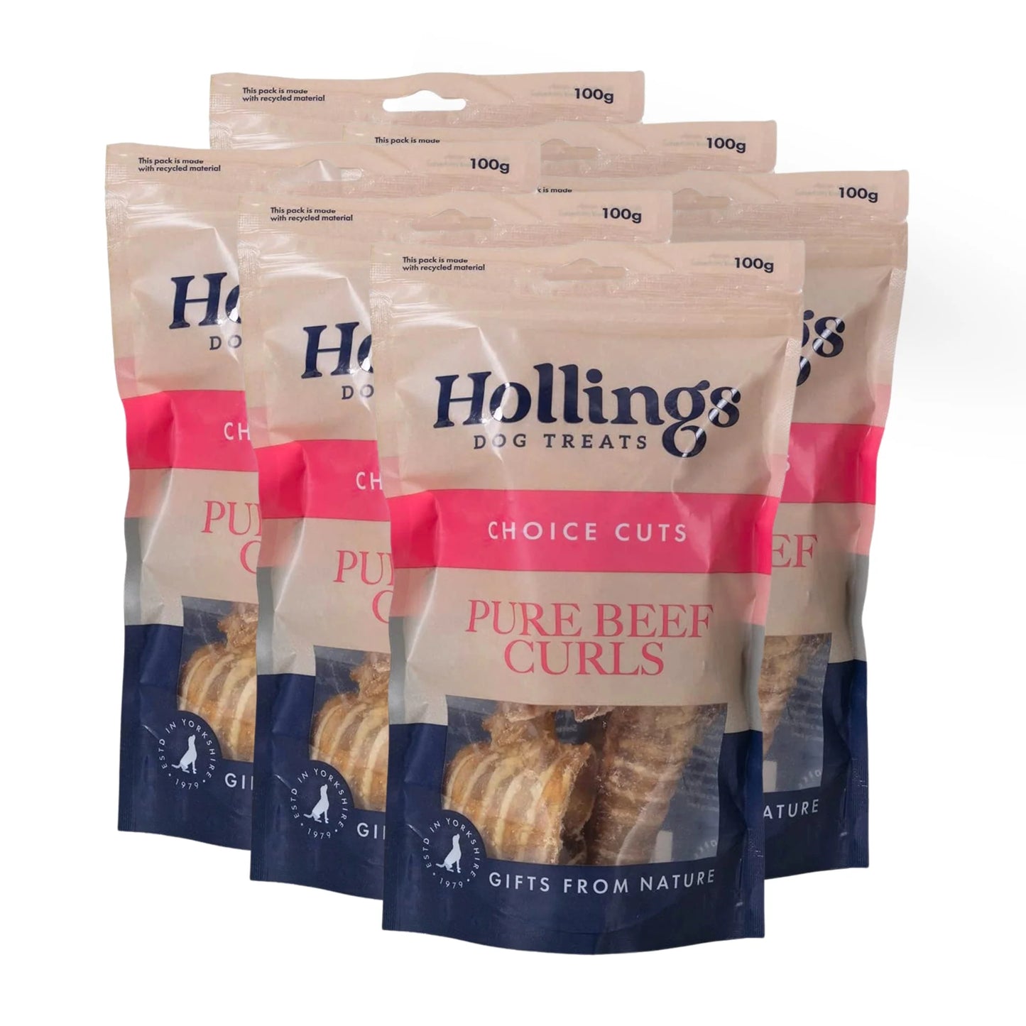 Hollings Beef Curls (8x100g)