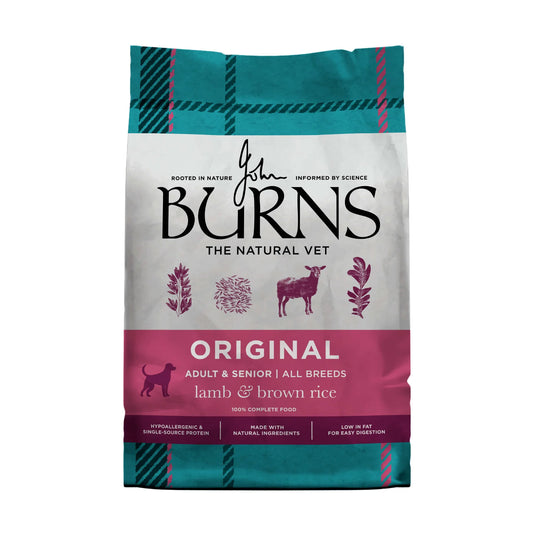 Burns Original Lamb & Brown Rice Dry Dog Food (14kg)