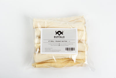 Buffalo 8" Rolls Peanut Butter (10PK)